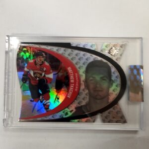 2022-2023 UD clear cut Matthew Tkachuk