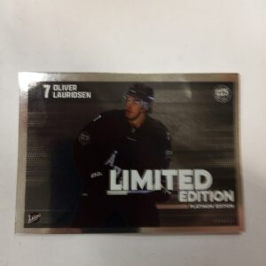 2023-24 sm-liiga Oliver Lauridsen limited edition platinum edition