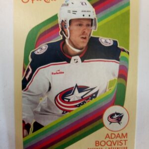 2023-2024 Upper Deck O-Pee-Chee Adam Boqvist