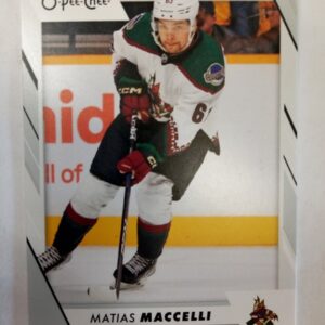 2023-2024 Upper Deck O-Pee-Chee Matias Maccelli