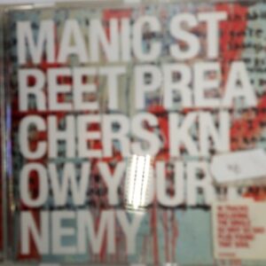 CD Manic Street Preachers Know Your Enemy