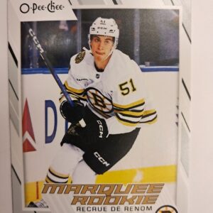 2023-24 O-Pee-Chee Marquee Rookie Matthew Poitras RC