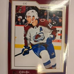 2023-24 O-Pee-Chee Premier P-10 Nathan MacKinnon