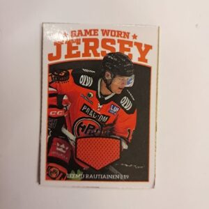 Cardset Teemu Rautiainen mini Game Worn Jersey