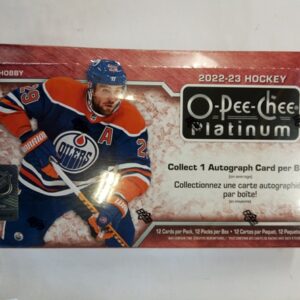 2022-23 O-Pee-Chee Platinum Hobby box