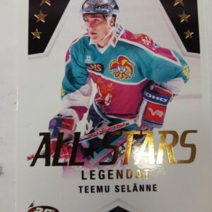 2023-2024 Cardset Liiga All Stars Legendat Teemu Selänne