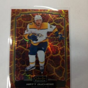 2022-2023 OPC platinum Matt Duchene Hot magma
