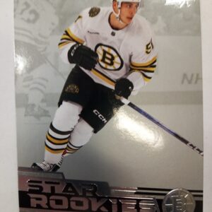 2023-2024 UD Star Rookies Matthew Poitras