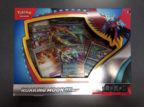Pokémon TCG: Scarlet and Violet Roaring Moon ex Box