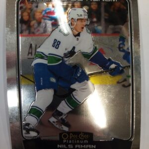 2022-2023 Upper Deck O-Pee-Chee Platinum Marquee Rookie Nils Aman
