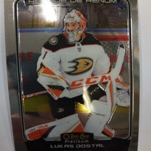 2022-2023 Upper Deck O-Pee-Chee Platinum Marquee Rookie Lukas Dostal
