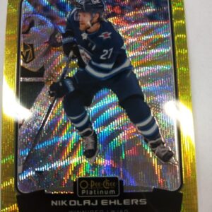 2022-2023 O-Pee-Chee Nikolaj Ehlers Neon Yellow Surge