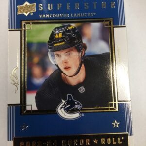 2023-24 Upper Deck Superstar Honor Roll Cole Mcward