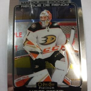 2022-2023 O-Pee-Chee Marquee Rookie recrue de renom Lukas Dostal