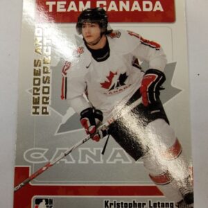 2006-2007 In The Game Inc. Heroes and Prospects Kristopher Letang