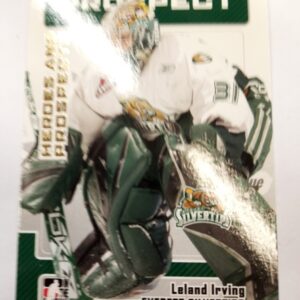 2006-2007 In The Game Inc. Heroes and Prospects Leland Irving