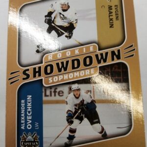 2006-2007 O-Pee-Chee Rookie Showdown Sophomore Evegeni Malkin/Alexander Ovechkin