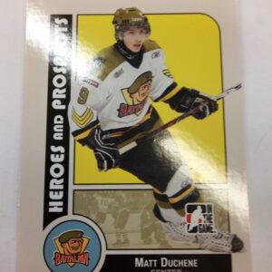 2007-2008 In The Game Inc. CHL Heroes and Prospects Matt Duchene