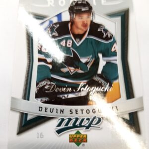 2007-2008 UD mvp Rookie Devin Setoguchi