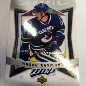 2007-2008 UD mvp Rookie Mason Raymond