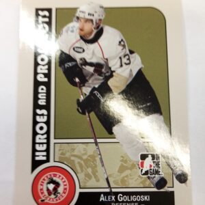2007-2008 In The Game Inc. CHL Heroes and Prospects Alex Goligoski