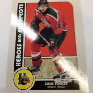 2007-2008 In The Game Inc. CHL Heroes and Prospects Jakub Voracek