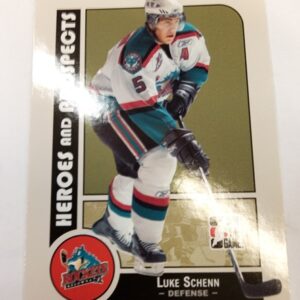 2007-2008 In The Game Inc. CHL Heroes and Prospects Luke Schenn
