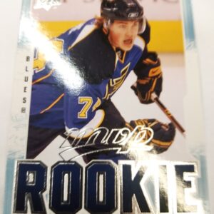 2008-2009 UD mvp Rookie T.J. Oshie