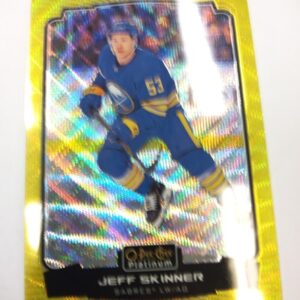 2022-2023 O-Pee-Chee Platinum Jeff Skinner Neon Yellow Surge