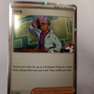 Jacq (SVI 175) Scarlet & Violet holo Play! Pokémon Prize Pack Series Three