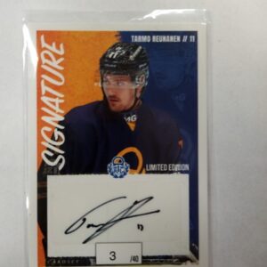2022-23 sm-liiga Tarmo Reunanen signature
