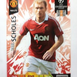2010-2011 Panini Adrenalyn XL Champions League Paul Scholes