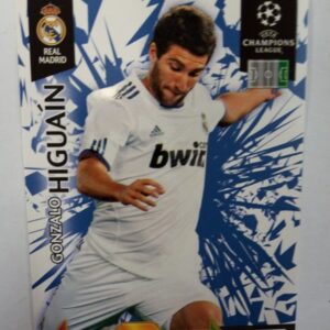 2010-2011 Panini Adrenalyn XL Champions League Gonzalo Higuain