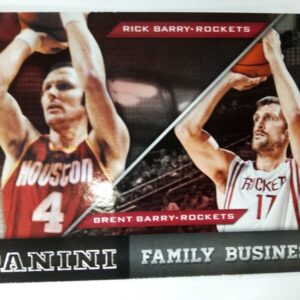 2013-2014 Panini Family Business Rick Barry/Brent Barry