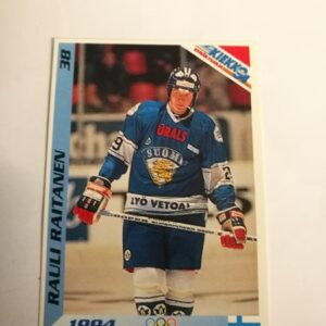 Jääkiekkokortit -94 keräilysarja Rauli Raitanen (K)