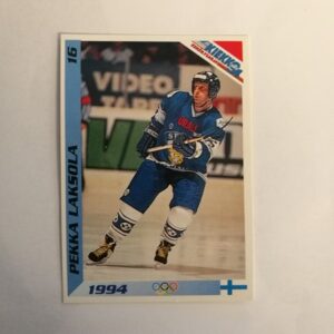 Jääkiekkokortit -94 keräilysarja Pekka Laksola (K)