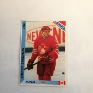 Jääkiekkokortit -94 keräilysarja Brett Lindros (K)