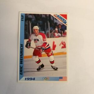 Jääkiekkokortit -94 keräilysarja Eric Weinrich (K)