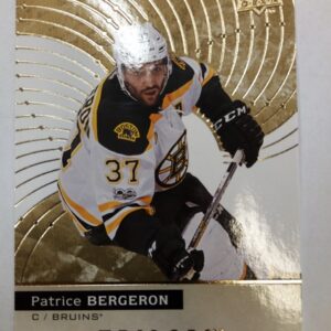 2017-18 UD Trilo3y Patrice Bergeron