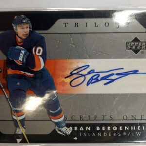 2005-2006 UD Trilo3y Scripts One Sean Bergenheim