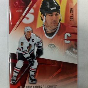 2023-24 sp game used Chris Chelios red