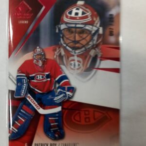 2023-24 sp game used authentic rookies Patrick Roy red
