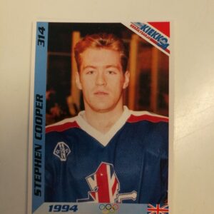 Jääkiekkokortit -94 keräilysarja Stephen Cooper (K)