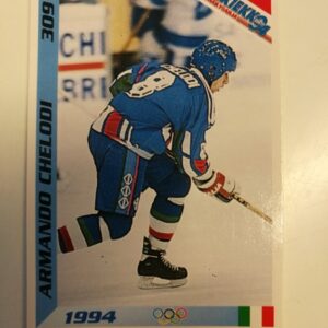 Jääkiekkokortit -94 keräilysarja Armando Chelodi (K)
