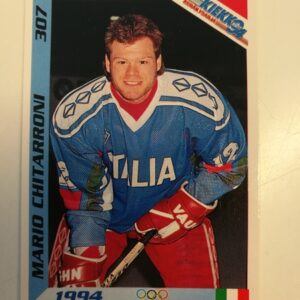 Jääkiekkokortit -94 keräilysarja Mario Chitarroni (K)