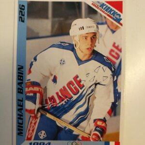 Jääkiekkokortit -94 keräilysarja Michael Babin (K)