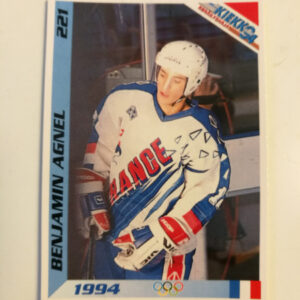 Jääkiekkokortit -94 keräilysarja Benjamin Agnel (K)
