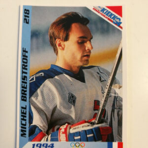 Jääkiekkokortit -94 keräilysarja Michel Breistroff (K)