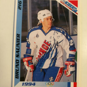 Jääkiekkokortit -94 keräilysarja Bruno Saunier (K)