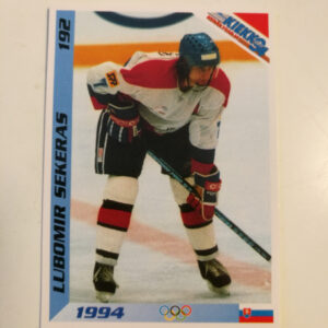 Jääkiekkokortit -94 keräilysarja Lubomir Sekeras (K)